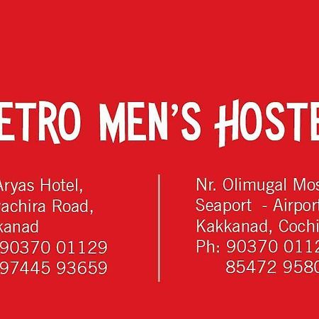 Metro Mens Hostel Kochi Esterno foto